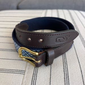 Vineyard Vines Boys Whale Belt